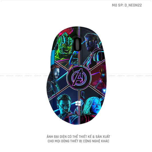 Skin Dán Chuột Microsoft Hình Neon | D_NEON22