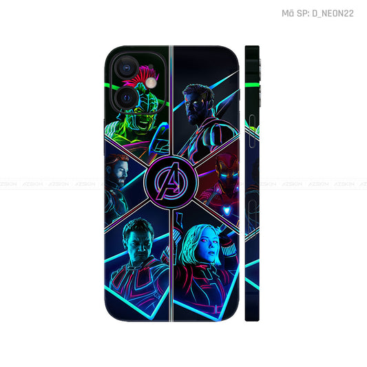 Dán Skin IPhone 12 Series Hình Neon | D_NEON22