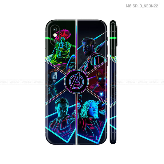 Dán Skin IPhone X Series Hình Neol | D_NEON22