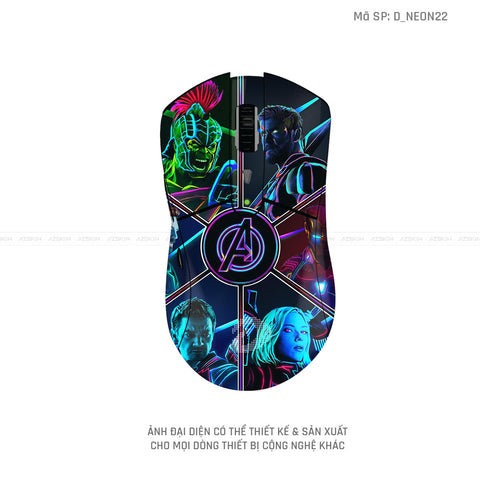 Skin Dán Chuột Dareu Hình Neon | D_NEON22