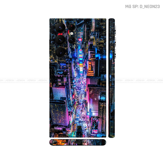 Dán Skin Galaxy S22 Series Hình Neon | D_NEON23