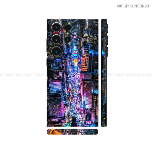 Dán Skin Samsung Galaxy S24 Series Chủ Đề Neon | D_NEON23