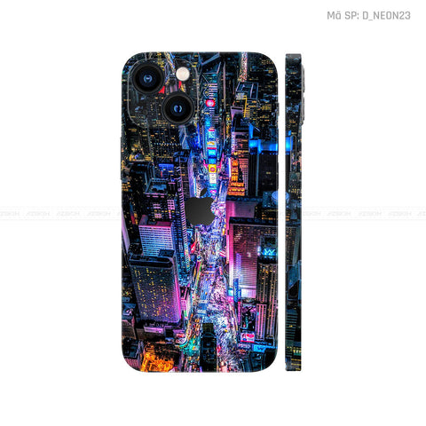 Dán Skin IPhone 13 Series Hình Neon | D_NEON23