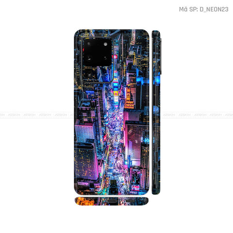 Dán Skin Galaxy S20 Series Hình Neon | D_NEON23