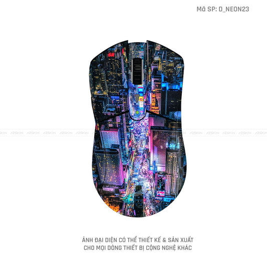Skin Dán Chuột Dareu Hình Neon | D_NEON23