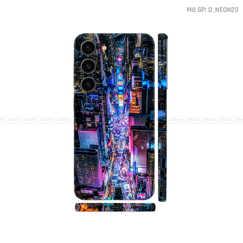 Dán Skin Samsung Galaxy S24 Series Chủ Đề Neon | D_NEON23