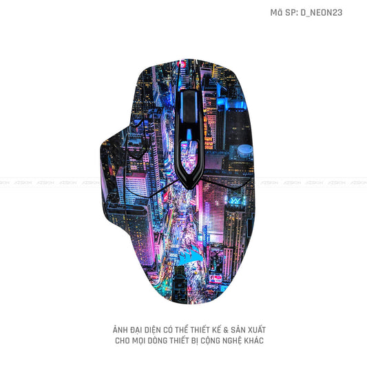 Skin Dán Chuột Corsair Hình Neon | D_NEON23