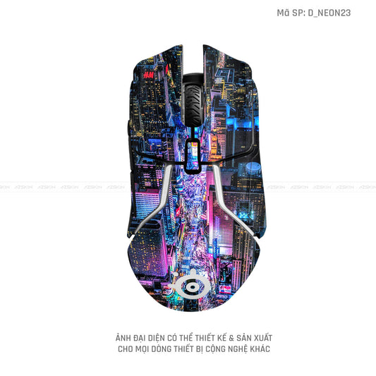 Skin Dán Chuột Steelseries Neon | D_NEON23