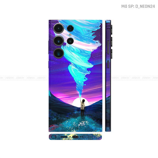 Dán Skin Samsung Galaxy S24 Series Chủ Đề Neon | D_NEON24