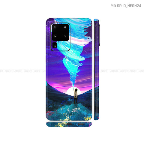 Dán Skin Galaxy S20 Series Hình Neon | D_NEON24