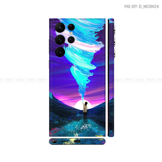 Dán Skin Galaxy S22 Series Hình Neon | D_NEON24