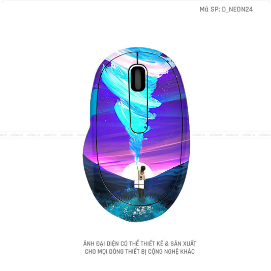 Skin Dán Chuột Microsoft Hình Neon | D_NEON24