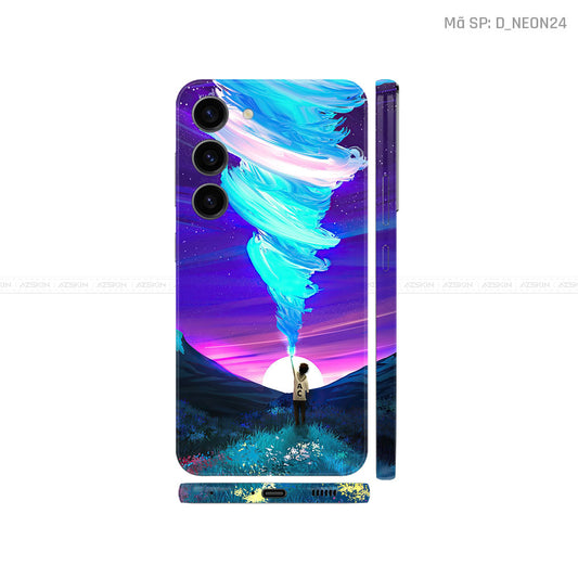 Dán Skin Samsung Galaxy S24 Series Chủ Đề Neon | D_NEON24