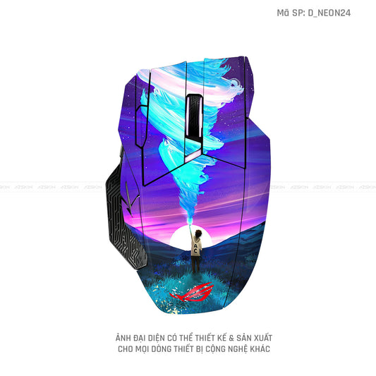 Skin Dán Chuột Asus Hình Neon | D_NEON24