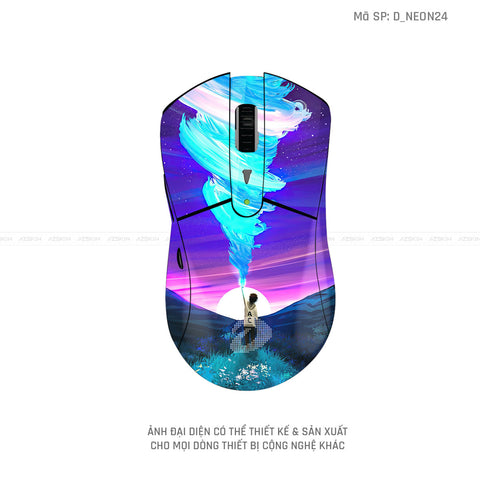 Skin Dán Chuột Dareu Hình Neon | D_NEON24