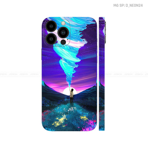 Dán Skin IPhone 12 Series Hình Neon | D_NEON24