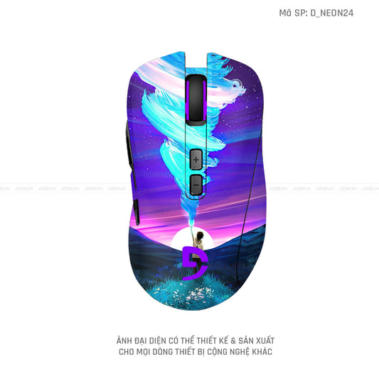 Skin Dán Chuột Fuhlen Hình Neon | D_NEON24