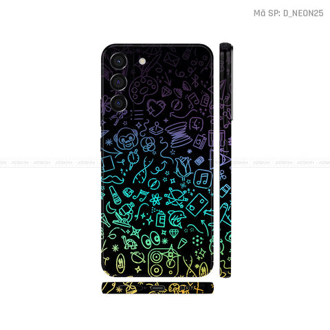 Dán Skin Galaxy S22 Series Hình Neon | D_NEON25