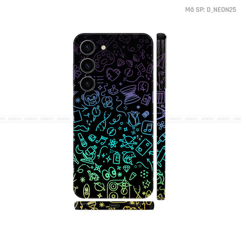 Dán Skin Galaxy S23 Series Hình Neon | D_NEON25
