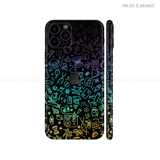 Dán Skin IPhone 11 Series Hình Neol | D_NEON25