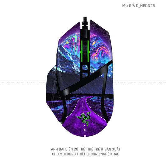 Skin Dán Chuột Razer Hình Neon | D_NEON25