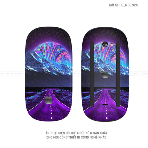 Skin Dán Chuột Apple Magic Mouse Hình Neon | D_NEON25