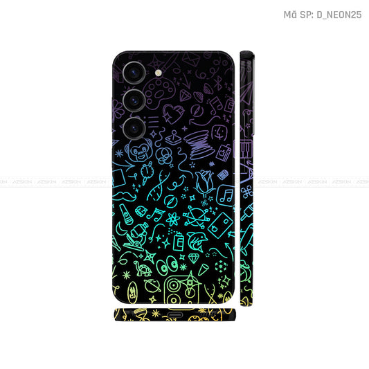 Dán Skin Samsung Galaxy S24 Series Chủ Đề Neon | D_NEON25