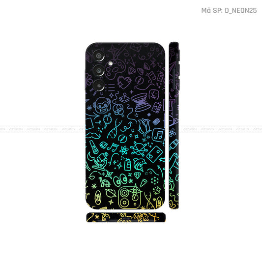Dán Skin Galaxy A Series Hình Neon | D_NEON25