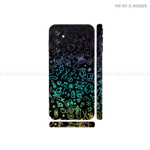 Dán Skin Galaxy A Series Hình Neon | D_NEON25
