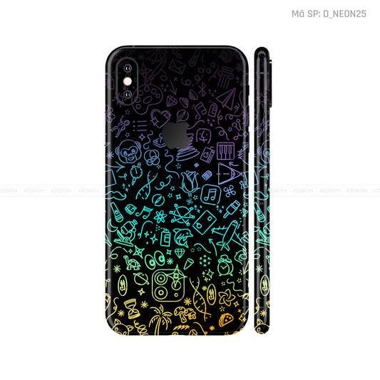 Dán Skin IPhone X Series Hình Neol | D_NEON25