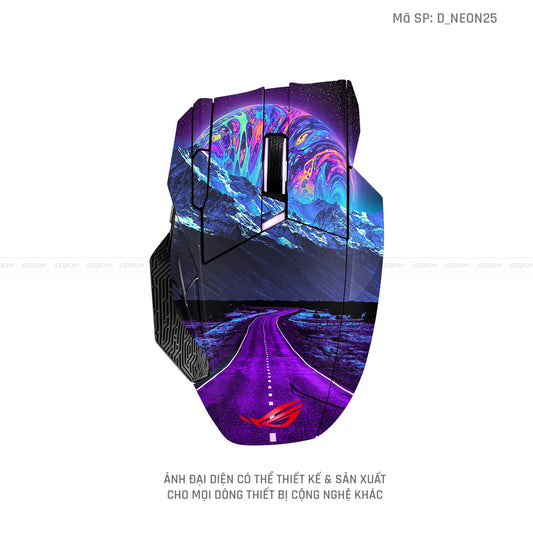 Skin Dán Chuột Asus Hình Neon | D_NEON25
