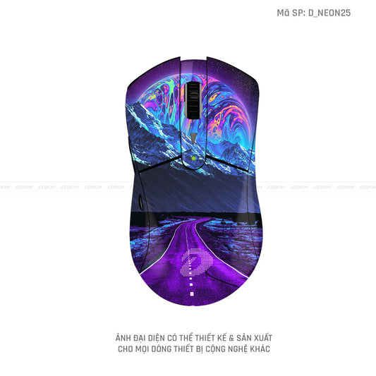 Skin Dán Chuột Dareu Hình Neon | D_NEON25