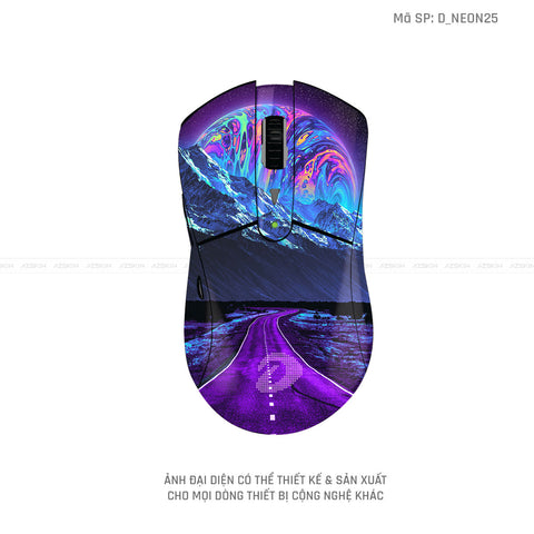 Skin Dán Chuột Dareu Hình Neon | D_NEON25