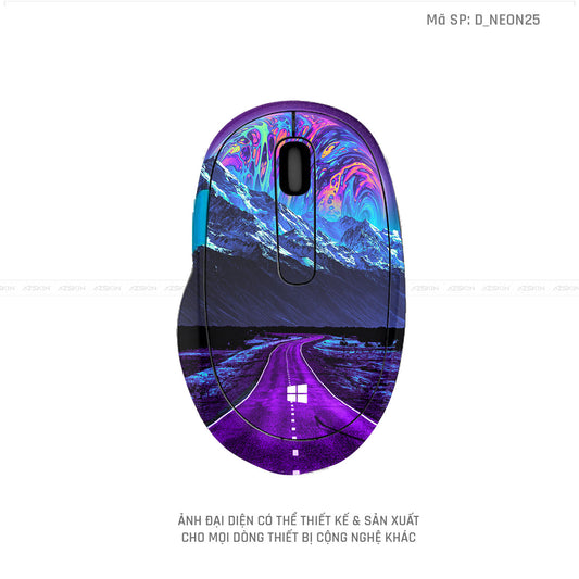 Skin Dán Chuột Microsoft Hình Neon | D_NEON25