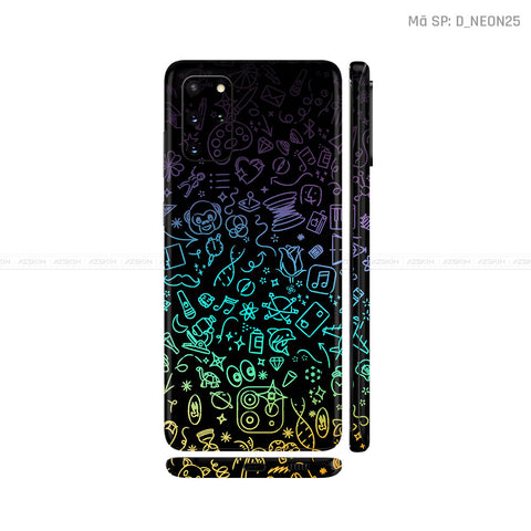 Dán Skin Galaxy S20 Series Hình Neon | D_NEON25