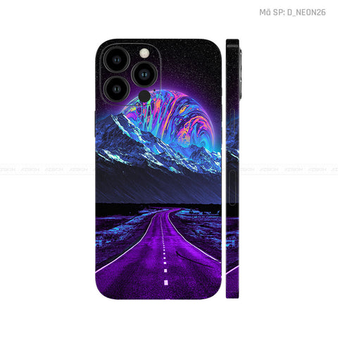 Dán Skin IPhone 12 Series Hình Neon | D_NEON26