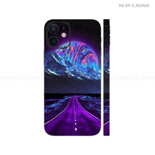 Dán Skin IPhone 12 Series Hình Neon | D_NEON26