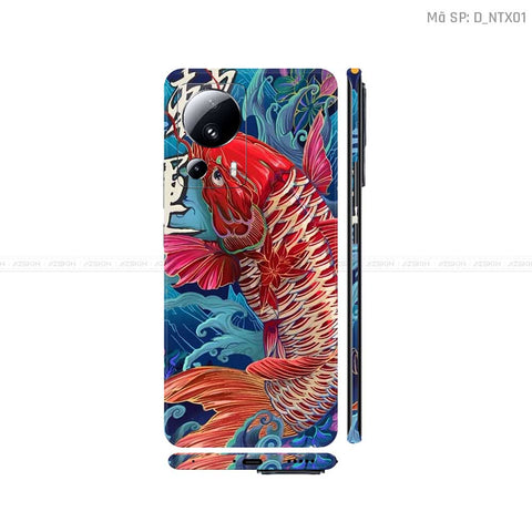 Dán Skin Xiaomi 13 Series Hình Tattoo | D_NTX01