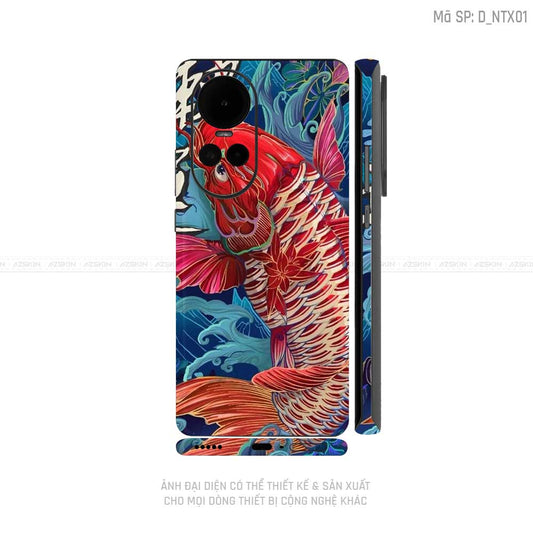 Dán Skin Điện Thoại OPPO Reno Series Hình Nghệ Thuật Xăm | D_NTX01