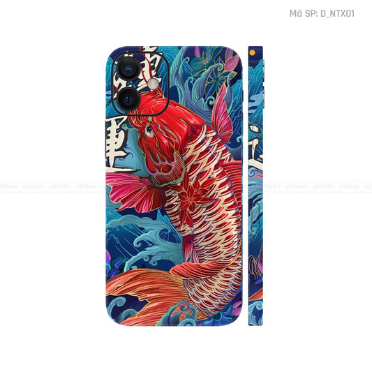 Dán Skin IPhone 12 Series Hình Cá Chép | D_NTX01
