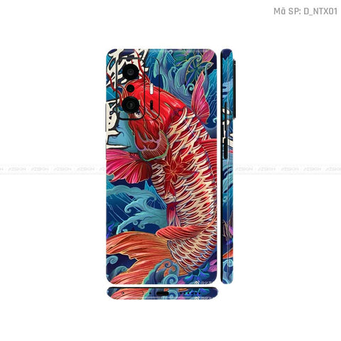 Dán Skin Xiaomi 11 Series Hình Tattoo | D_NTX01