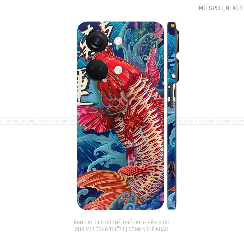Dán Skin Oneplus Nord Series Hình Cá Chép | D_NTX01