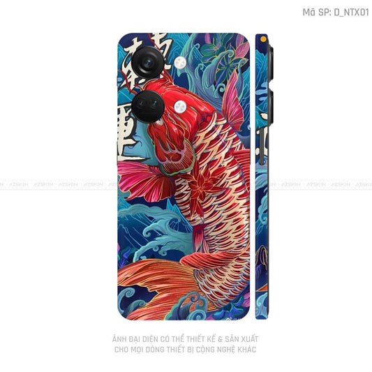 Dán Skin Oneplus Nord Series Hình Cá Chép | D_NTX01