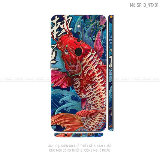 Miếng Dán Skin Điện Thoại OPPO F Series Hình Nghệ Thuật Xăm | D_NTX01