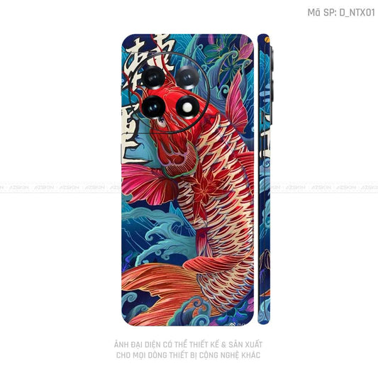 Dán Skin Oneplus Ace Series Hình Cá Chép | D_NTX01