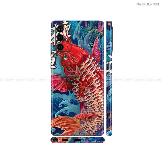 Dán Skin Galaxy Note 20 Series Hình Nghệ Thuật Xăm Cá Chép | D_NTX01