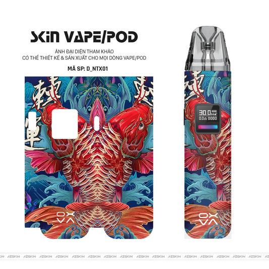 Dán Skin Pod Hình Nghệ Thuật Xăm | D_NTX01