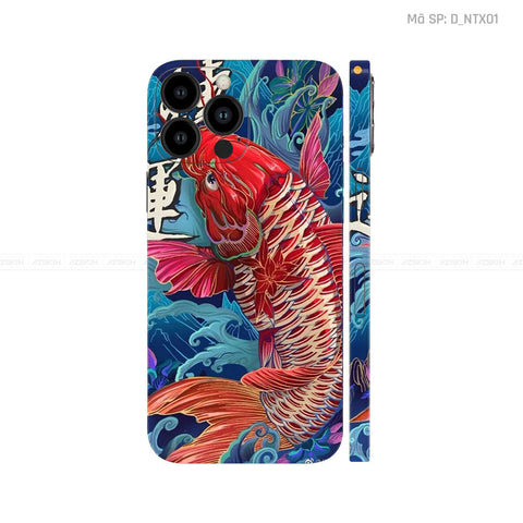 Dán Skin IPhone 16 Series Hình Tattoo | NTX01