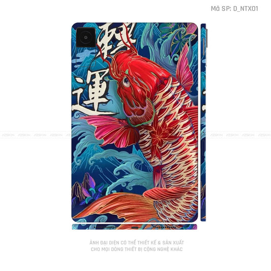Dán Skin Máy Tính Bảng Xiaomi Mipad Hình Cá Chép | D_NTX01