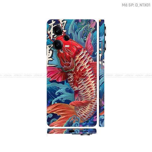 Dán Skin Xiaomi Redmi Note 12 Series Hình Tattoo | D_NTX01